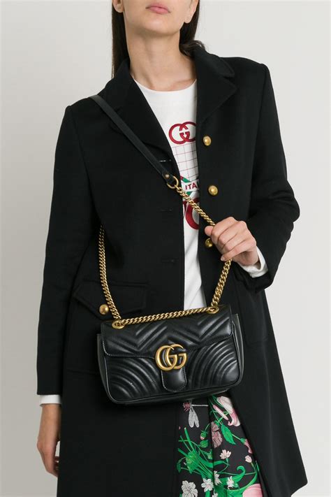 gucci marmont bag small size|gucci marmont small shoulder bag.